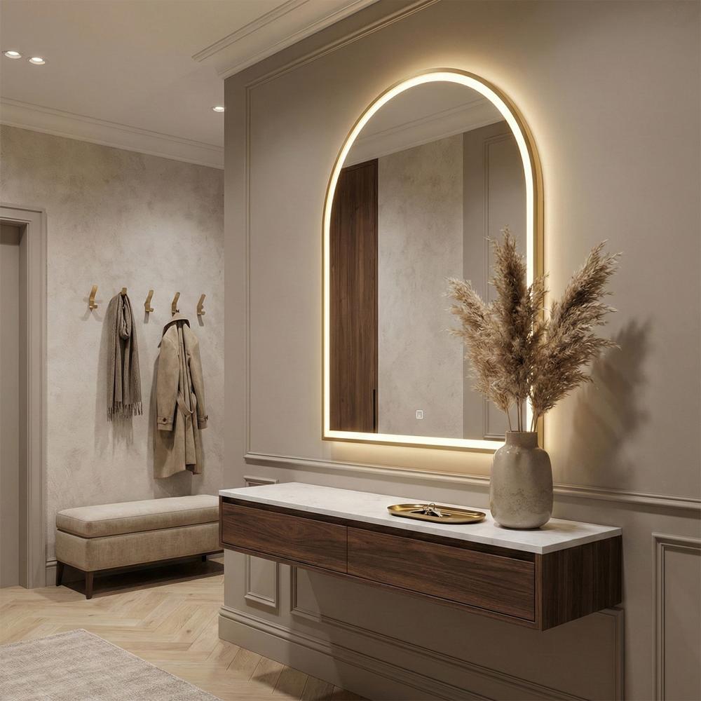 Дзеркало LED 60x100cm DART GOLD