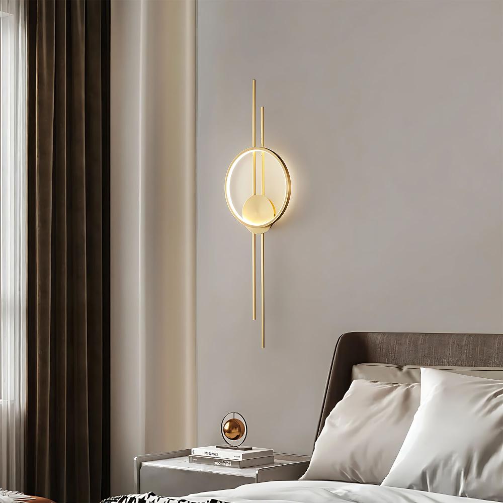 WANDLEUCHTE LED APP1781-W BRUSH GOLD