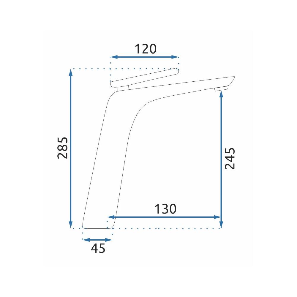 SLAVINA ZA UMIVAONIK Rea Jager Black High