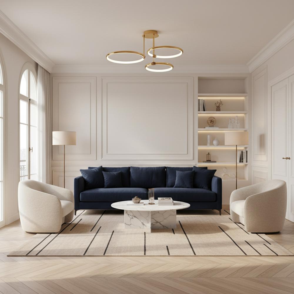 Deckenleuchte G122-3C GOLD