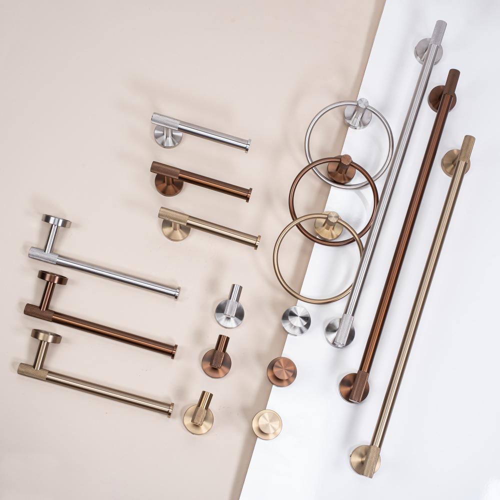 Bathroom hanger 6606 Modern Brush Nickel