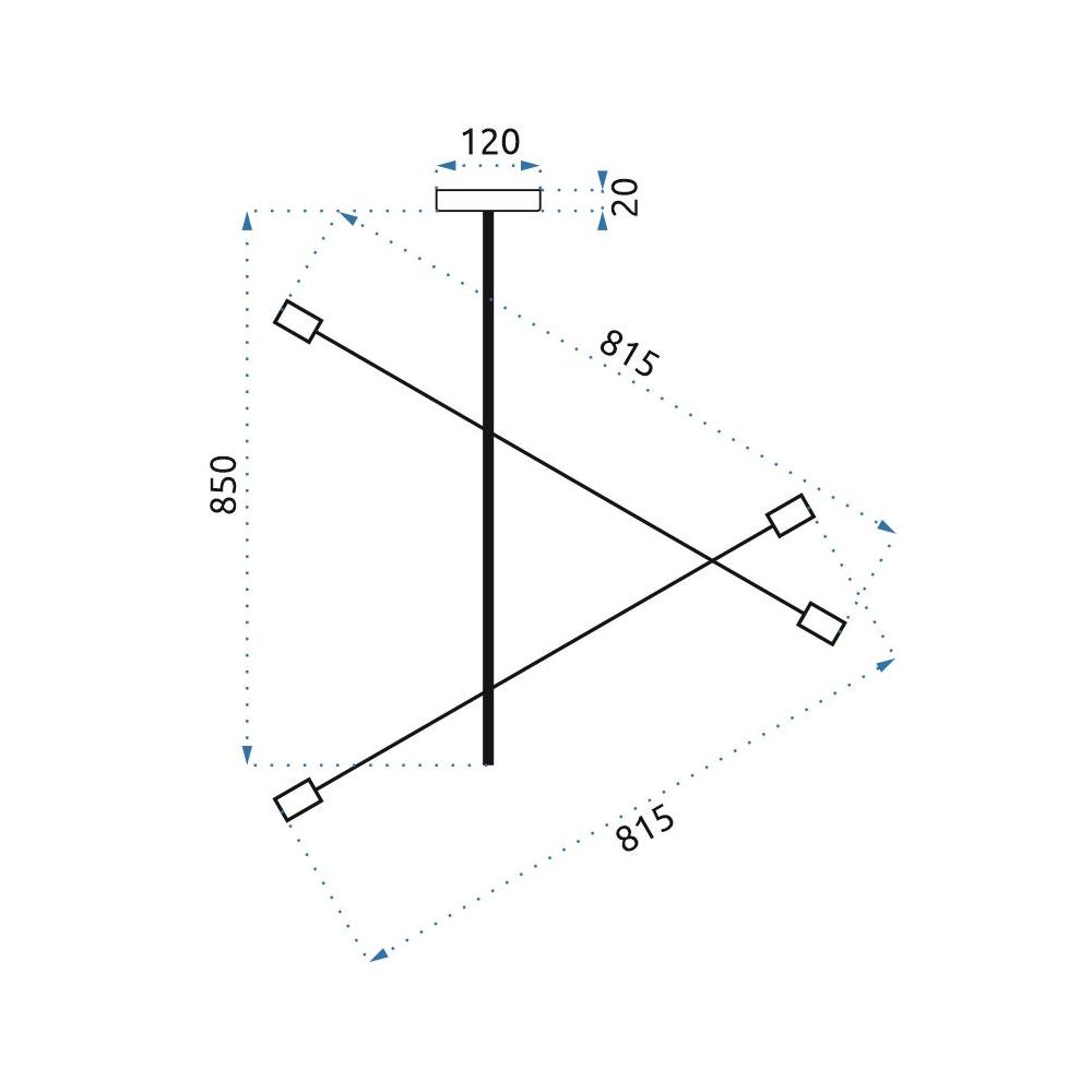 Deckenlampe APP479-4C