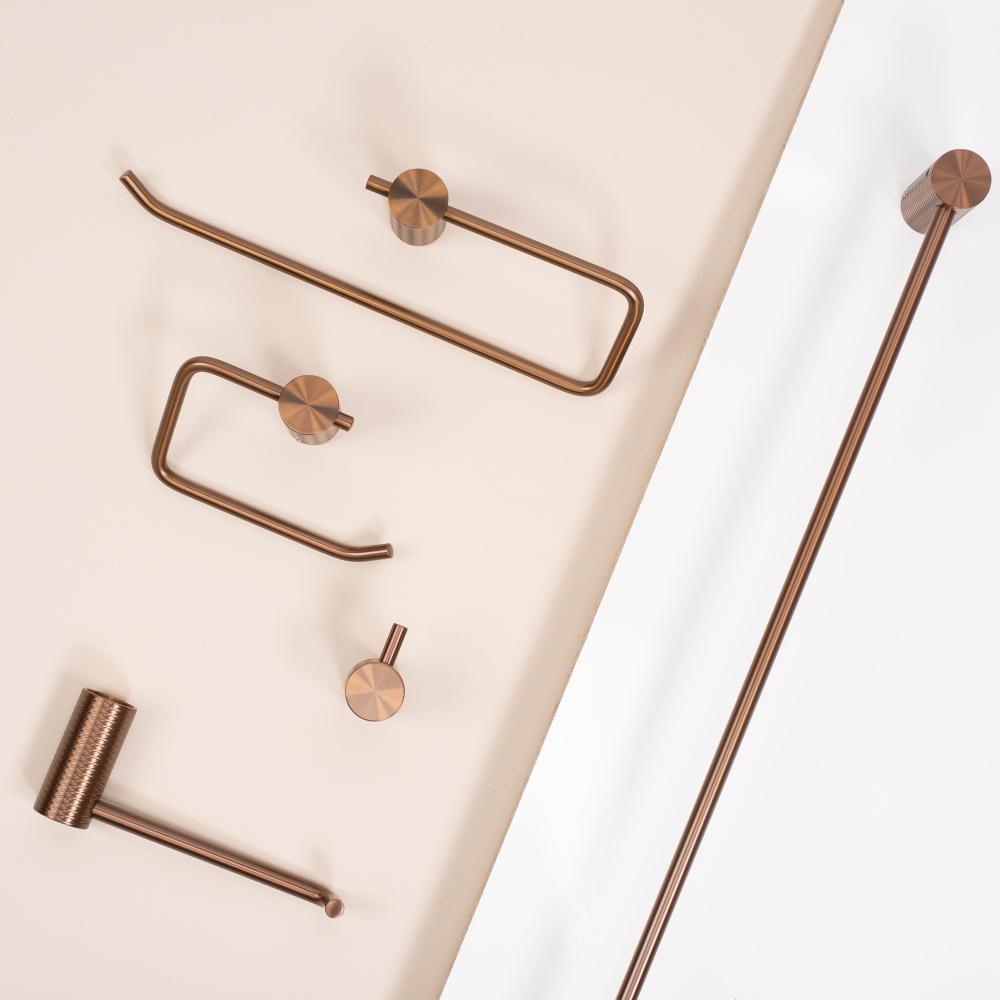 Bathroom hanger 9711A Prism Brush Copper