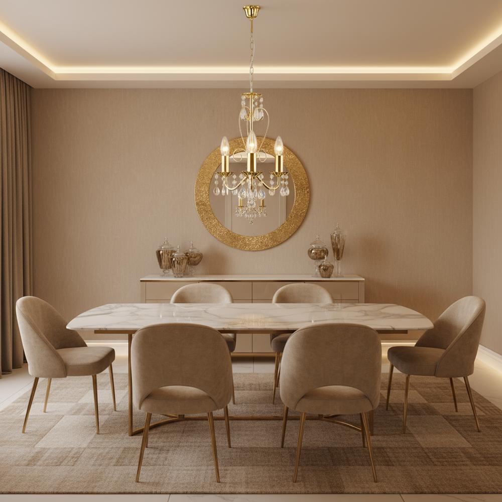 Deckenleuchte EBT012-3CP GOLD