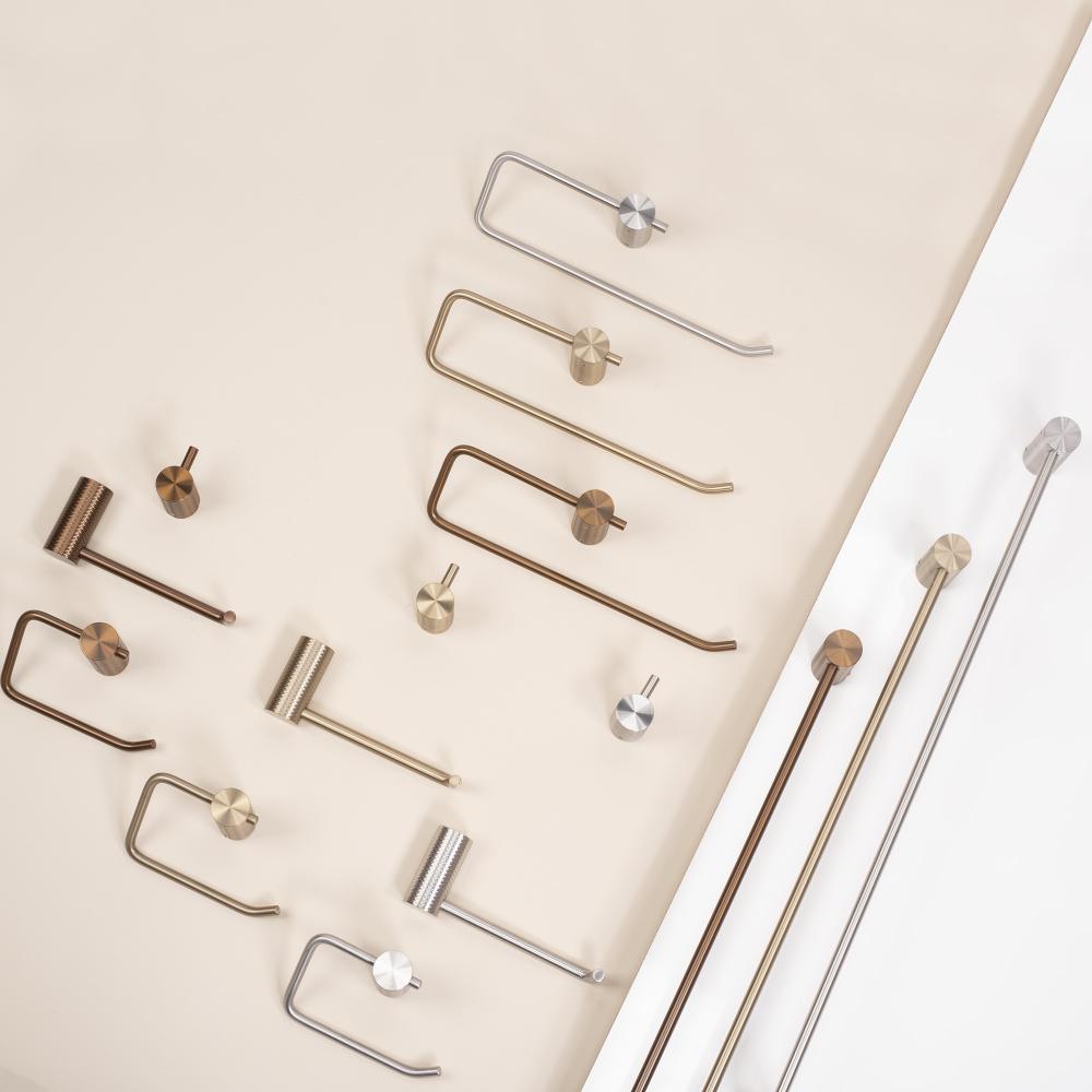 Toilet paper holder 9711 Prism Brush Nickle