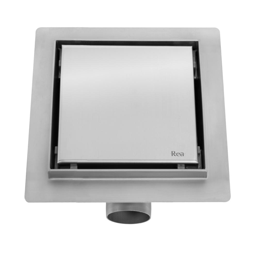 Odpływ liniowy REA NEO STAL SZCZOTKOWANA 15x15