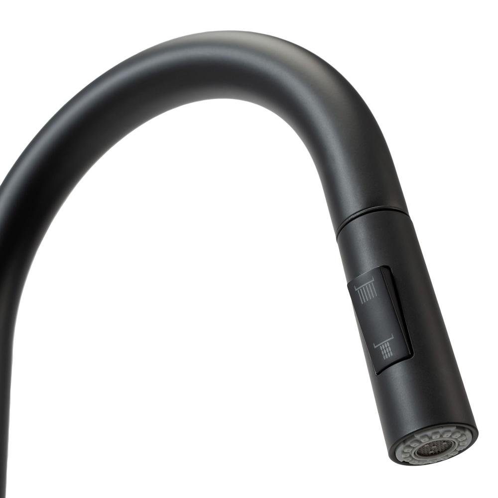 Kuchynská batéria Rea Fresh Touch Black Matt