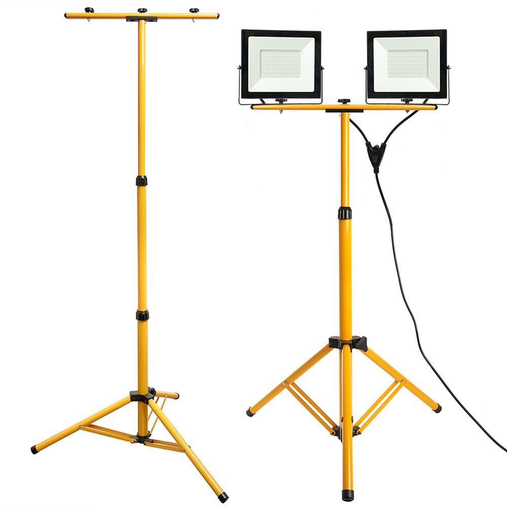 Halogen LED budowlany na statywie RSL006-2x100N