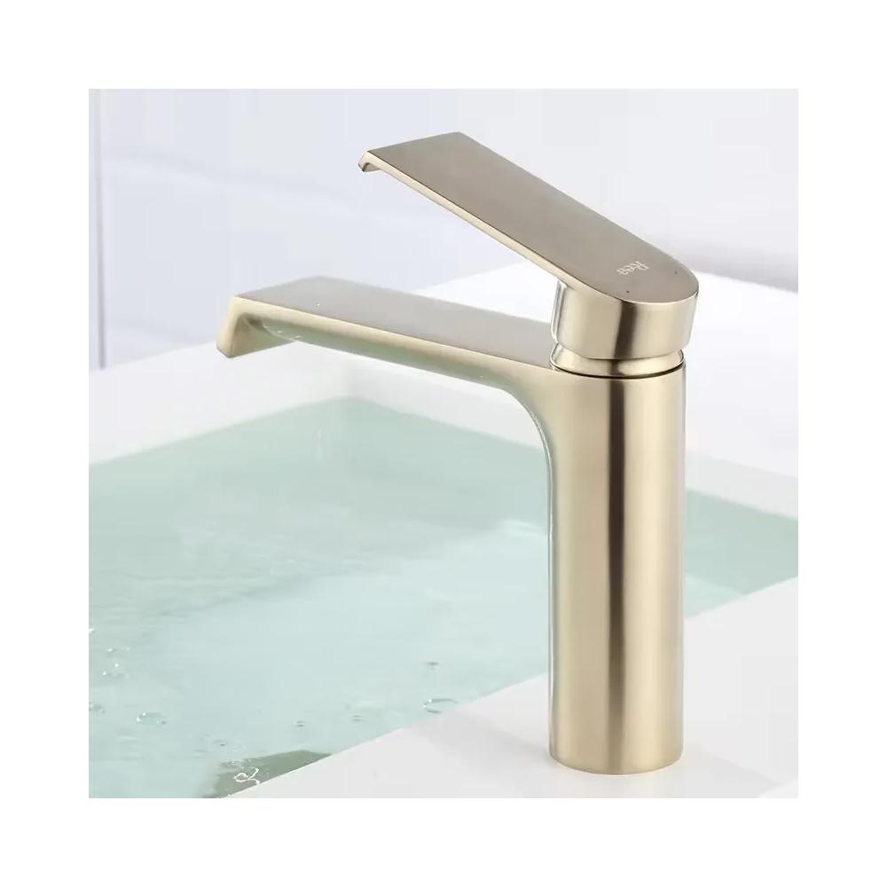 Bathroom faucet REA Hass Gold Low