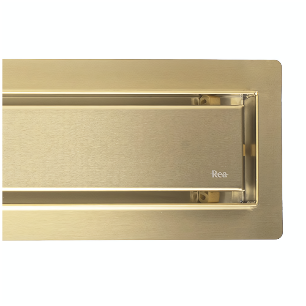 Γραμμική αποστράγγιση REA Neox brush gold 70