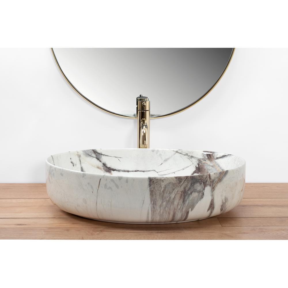 Umývadlo na dosku REA Queen Thunder Shiny