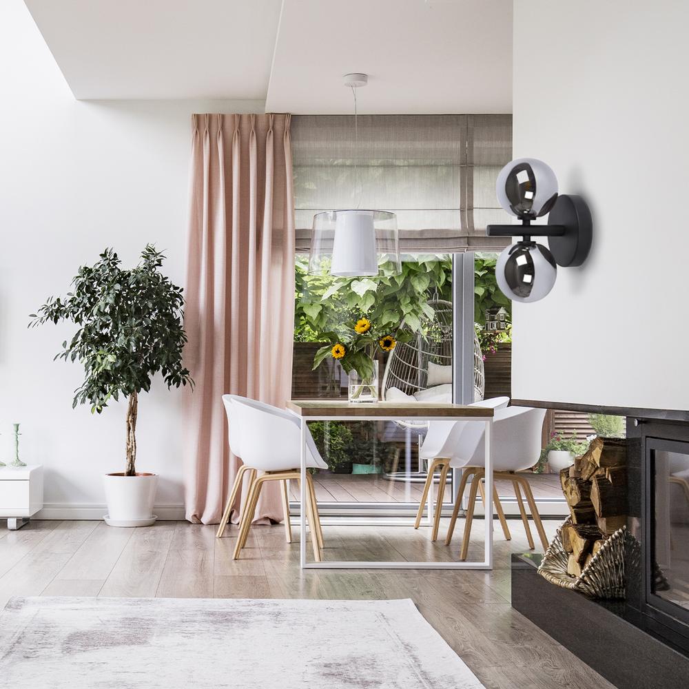 Wandlampe APP1162-2W  Black