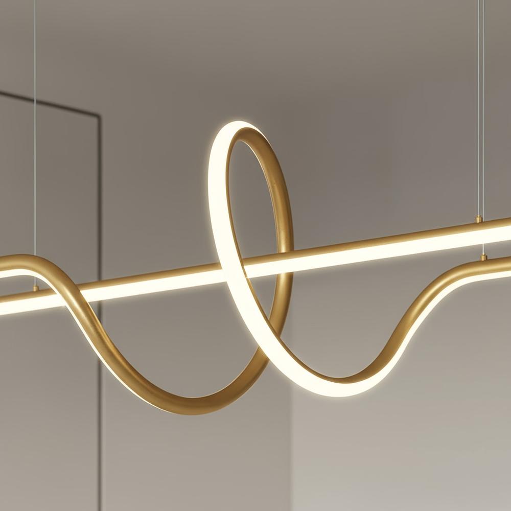 Lampe LED LHJ038-CP BRUSH GOLD