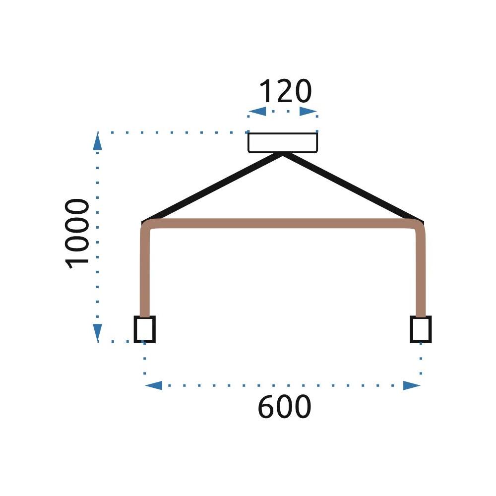 Deckenlampe Rope 5 E27 APP677-5CP