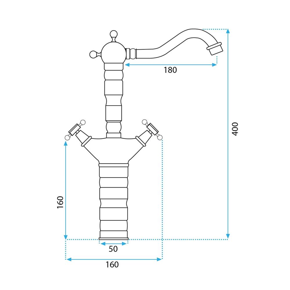 Kopalniški Kuhinjski mešalnik Rea Rustico Old Black