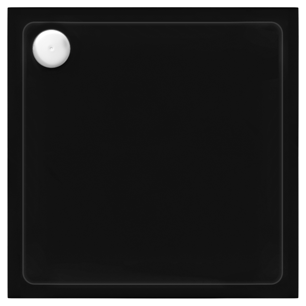 Rea Savoy akrüülist dušialus Must 80x80