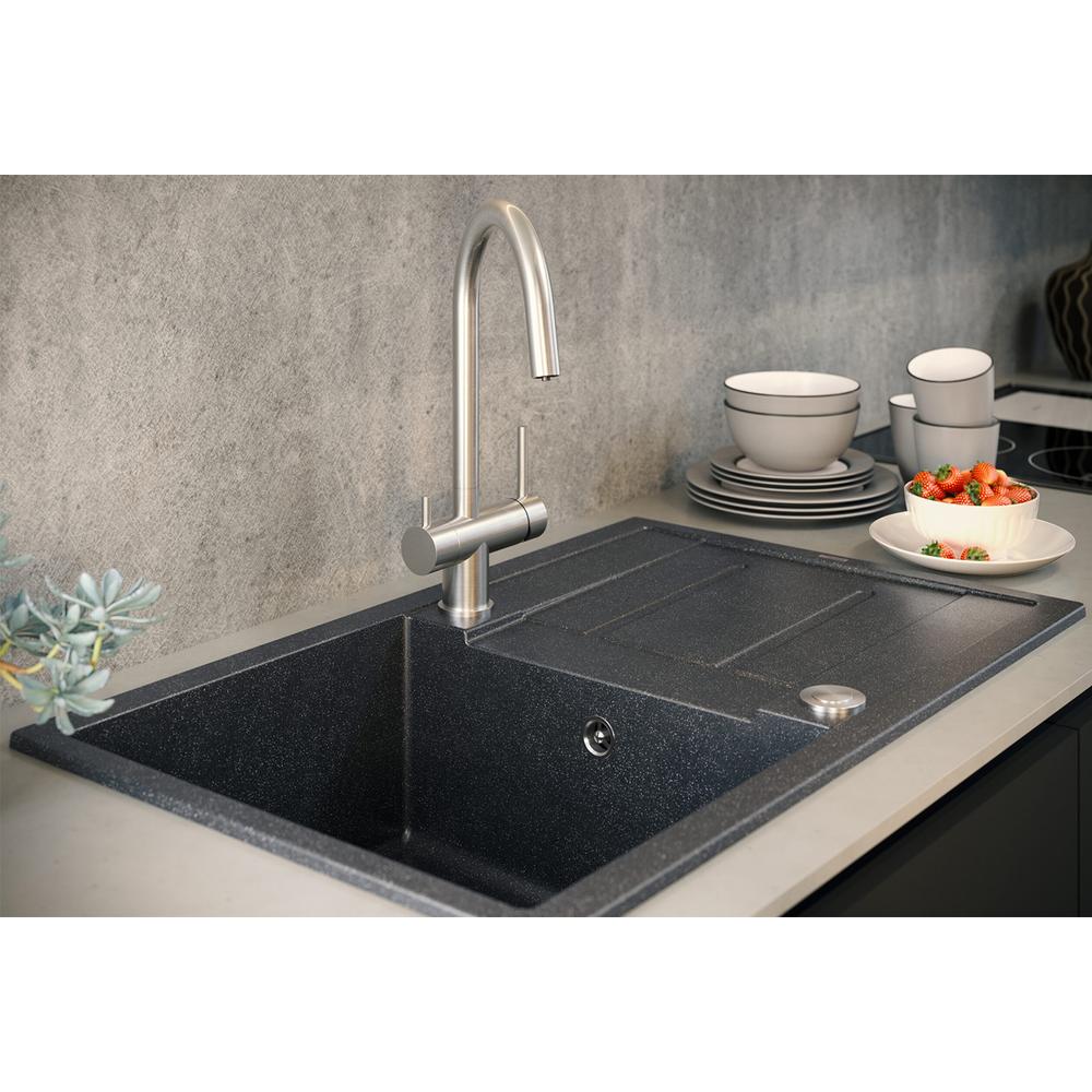 Kitchen faucet REA Caren BRUSH NICKEL