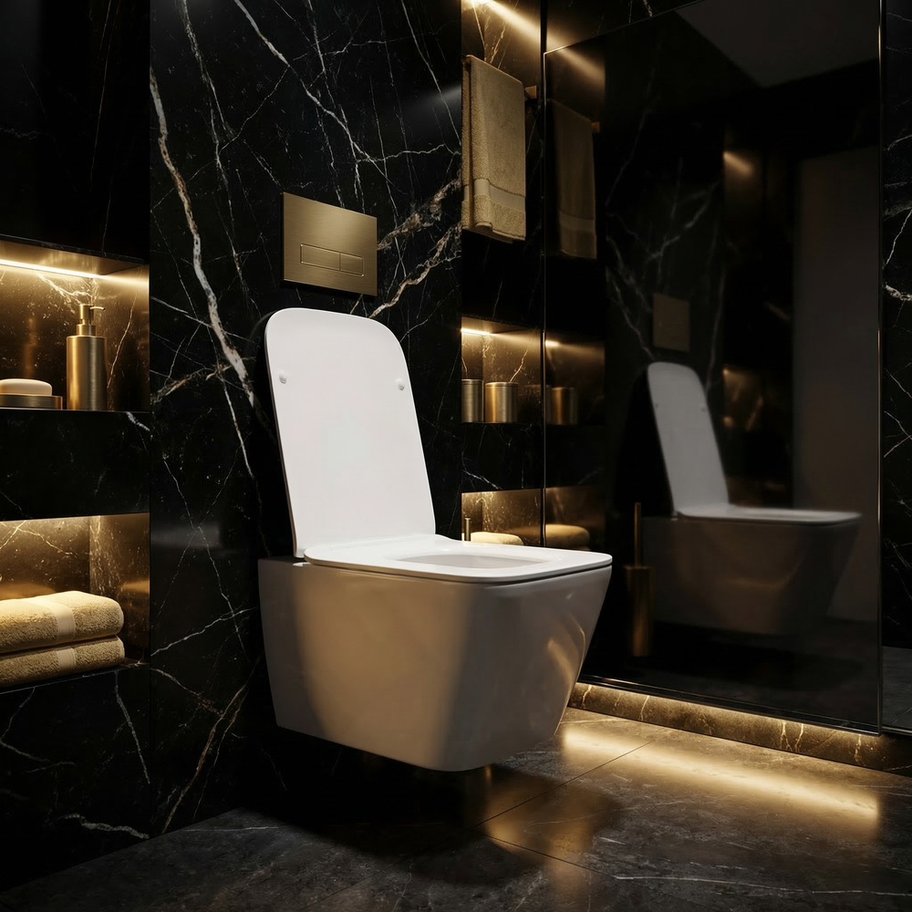 Taza de inodoro Rea Julio Rimless