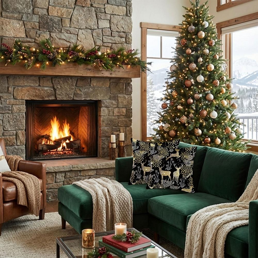 Poszewka na poduszkę świąteczna 3D 28