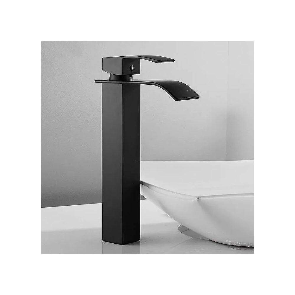 Bathroom faucet Calani LOTUS Black High