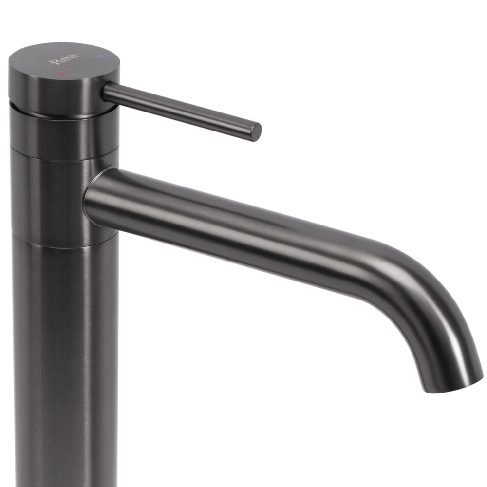 Μπαταρία μπάνιου REA LUNGIS Gun Grey Super High