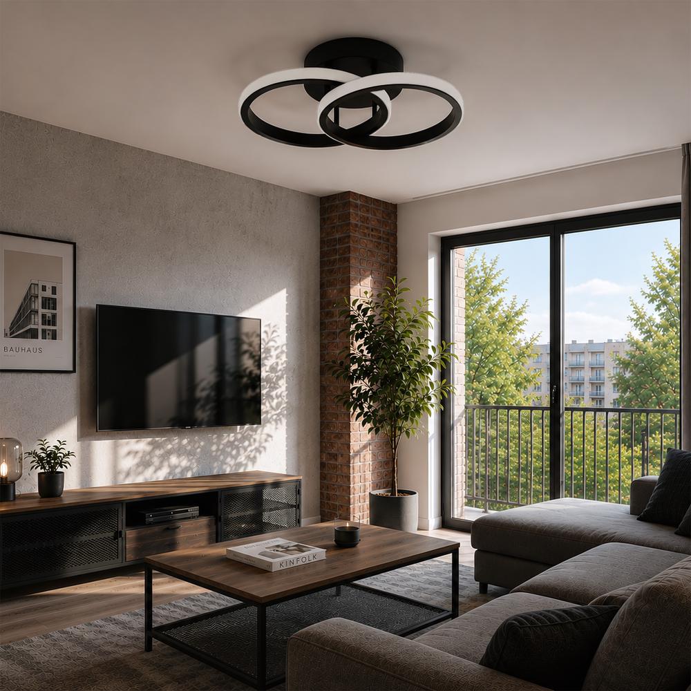 Lampa sufitowa LED LHJ121-C Czarna