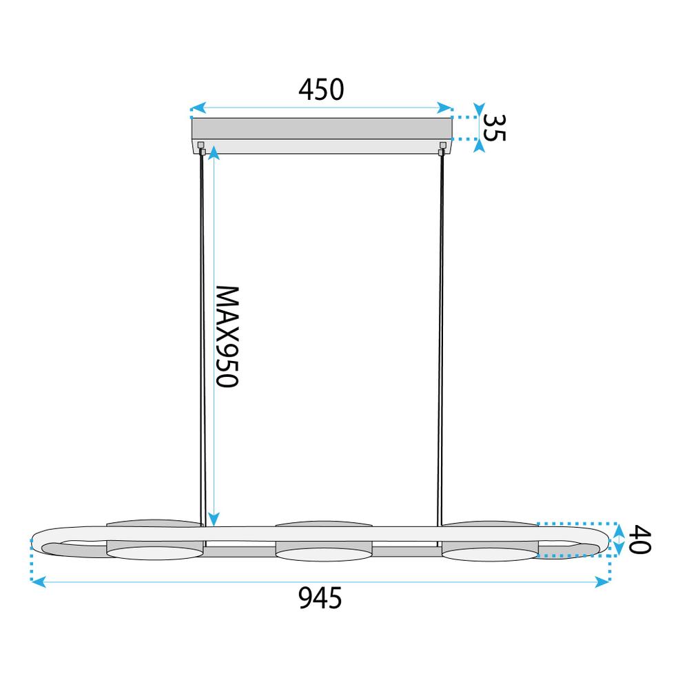 Лампа G135-CP GOLD