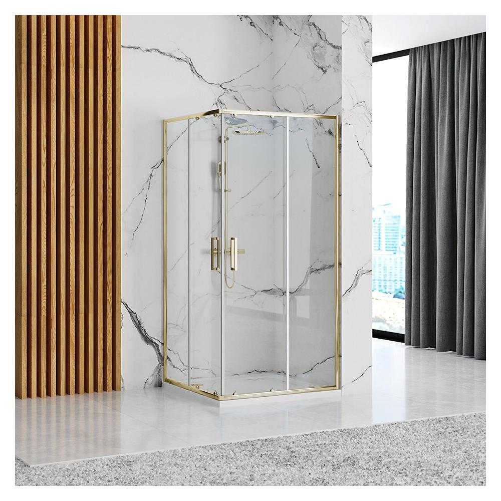 Cabina doccia Rea Punto 80x100 Gold