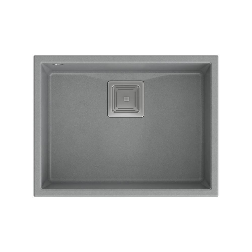 Granite sink DAVID 50 Grey Metallic
