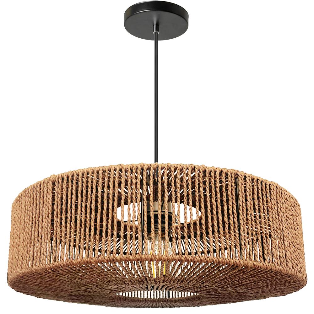 Lampa Wisząca Boho APP1295-1CP Brązowa