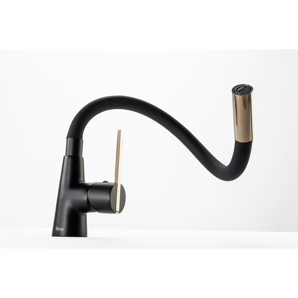 Kuhinjska pipa Rea ICON Black Gold