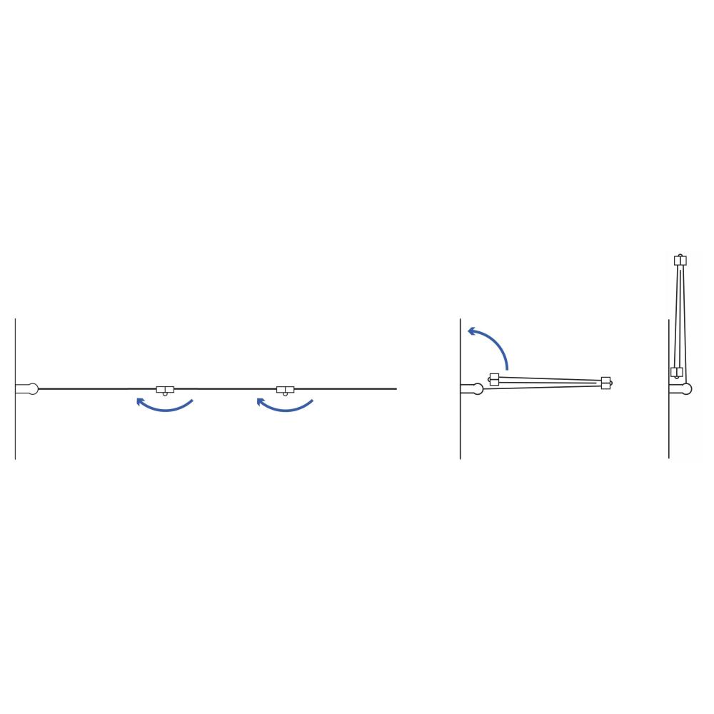 Het Rea Agat-3 120 opvouwbare badscherm