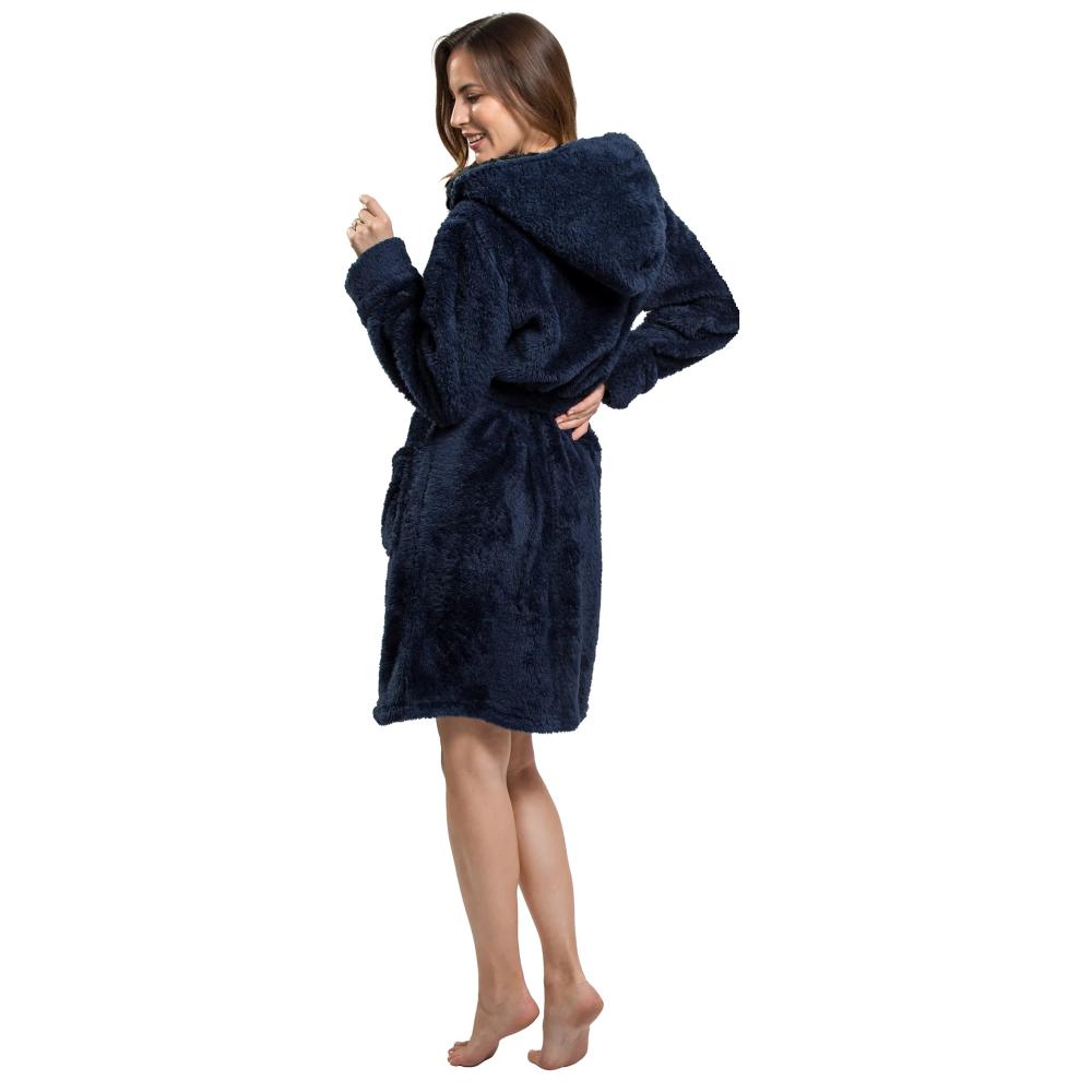 Bathrobe Jordan Navy Black women M