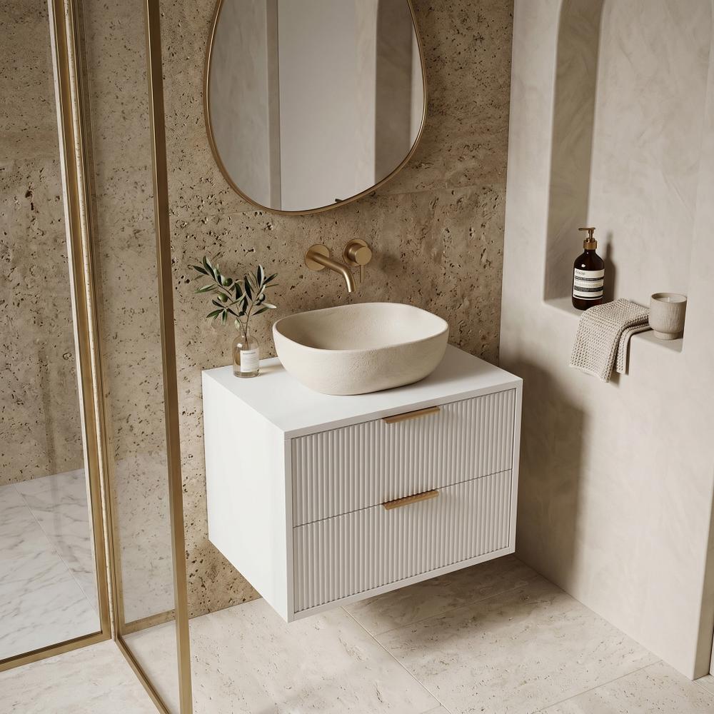 Waschtischunterschrank Rea Mono 60cm White