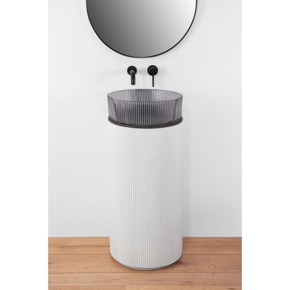 Отдельно стоящий пьедестал с умывальником Rea Ingrid Grey