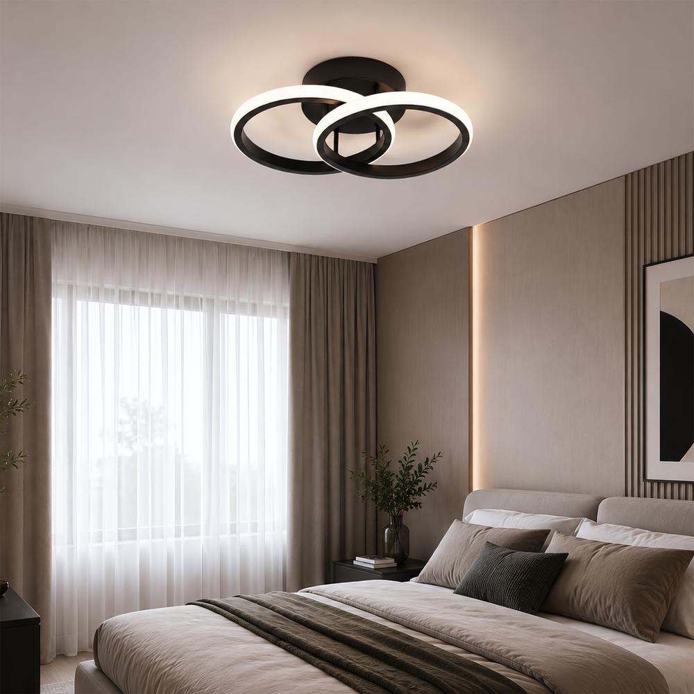 Lampa sufitowa LED LHJ121-C Czarna