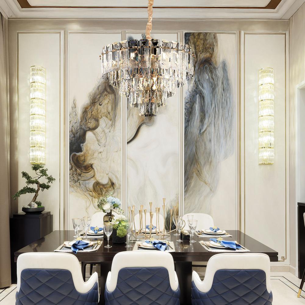 Hängelampe Cristal G056-CP 50cm GOLD