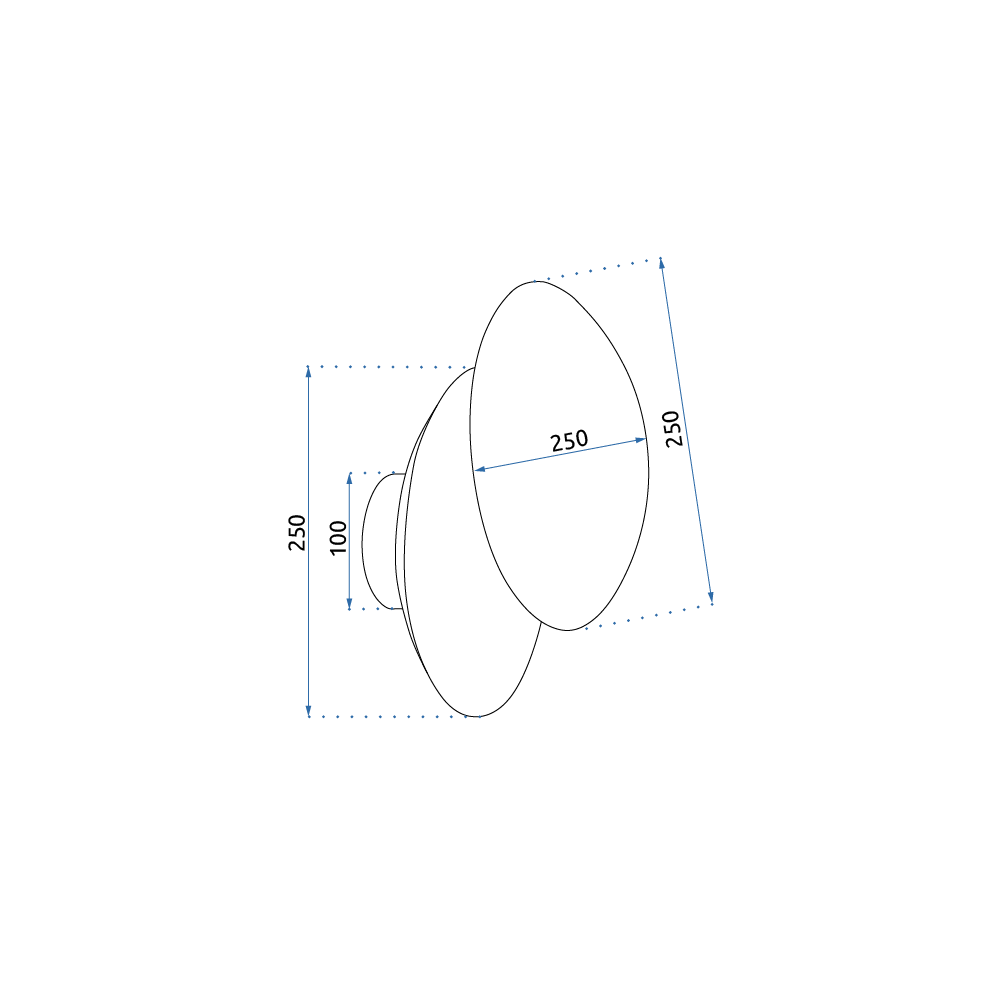 Wandlampe LED APP1433-W