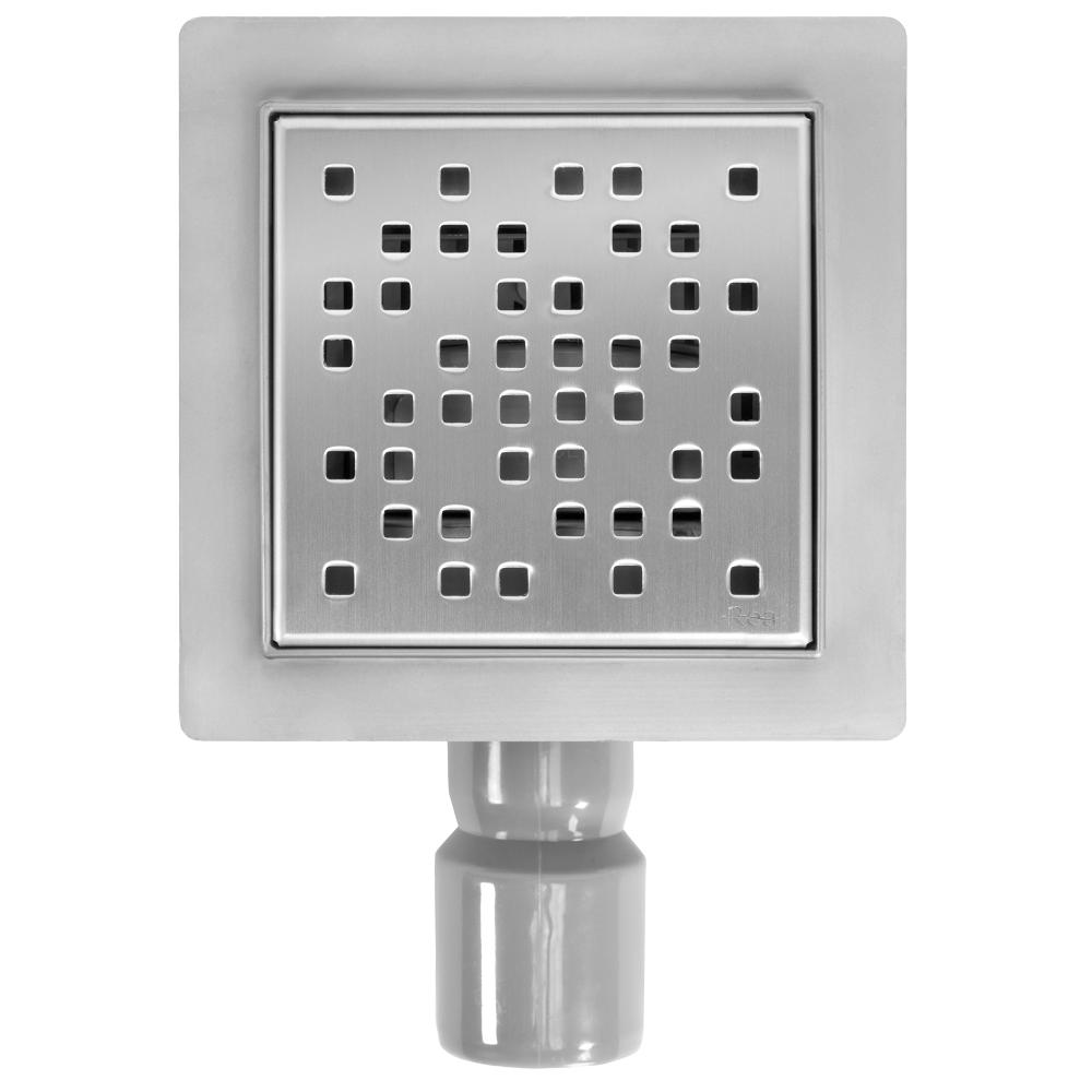 Rigola dus REA DOTS Nickel Brush 12x12