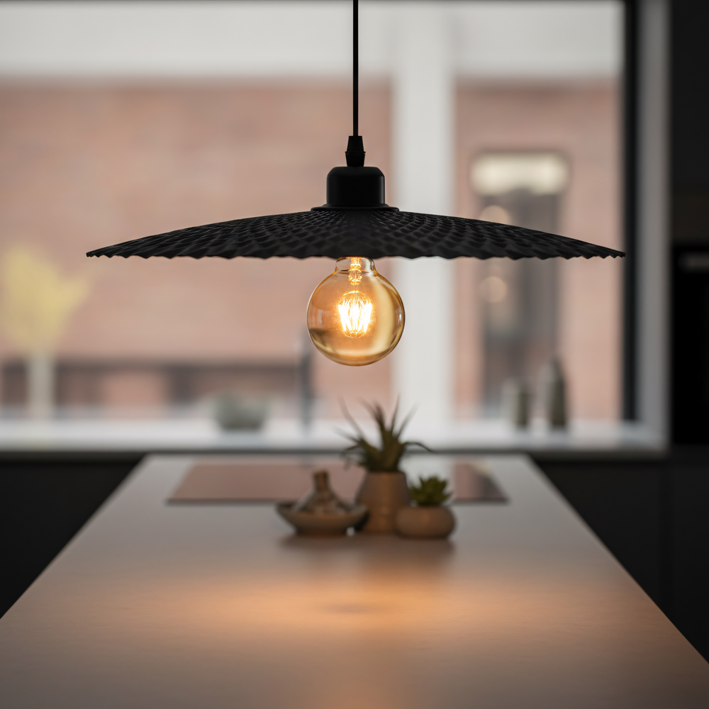 Lampe APP1289-1CP Black