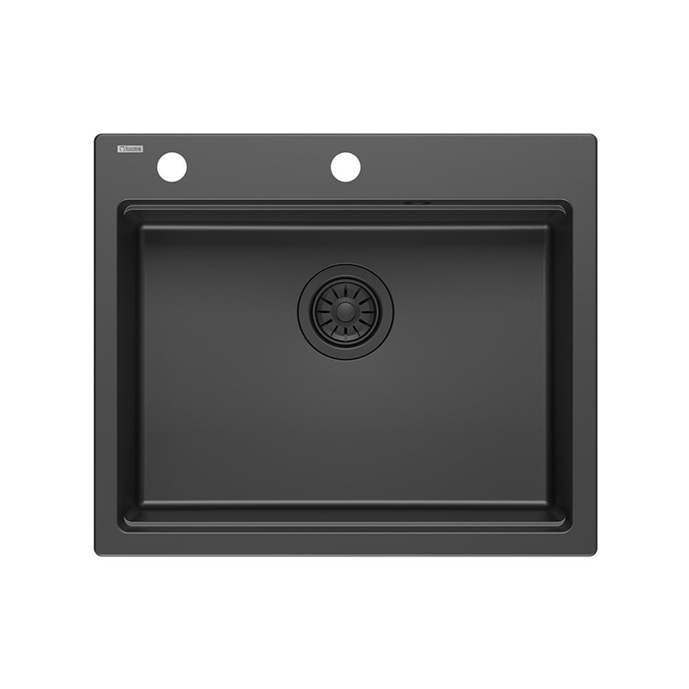 évier en granit KURT 110 WORKSTATION Black