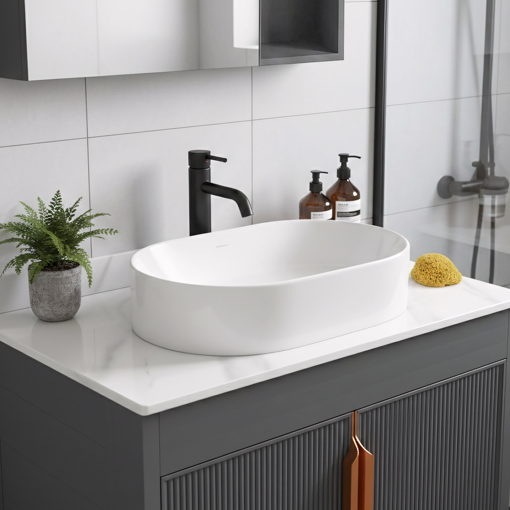 Set di mobili da bagno con top Modo 60cm Grey