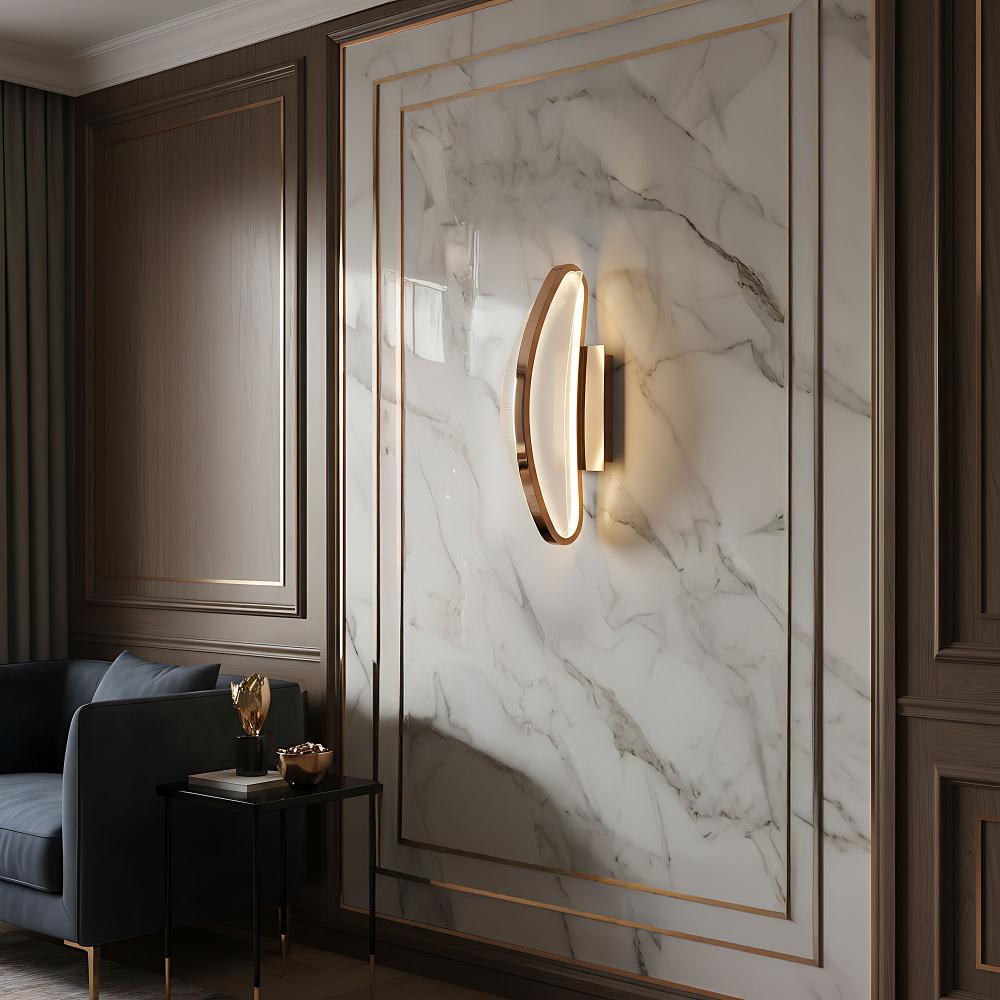 Wandlampe LED G125-W Rose Gold