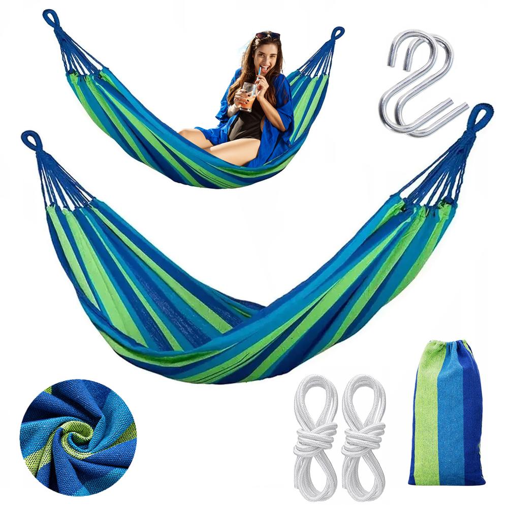 Hamak 1-osobowy 480142B Blue