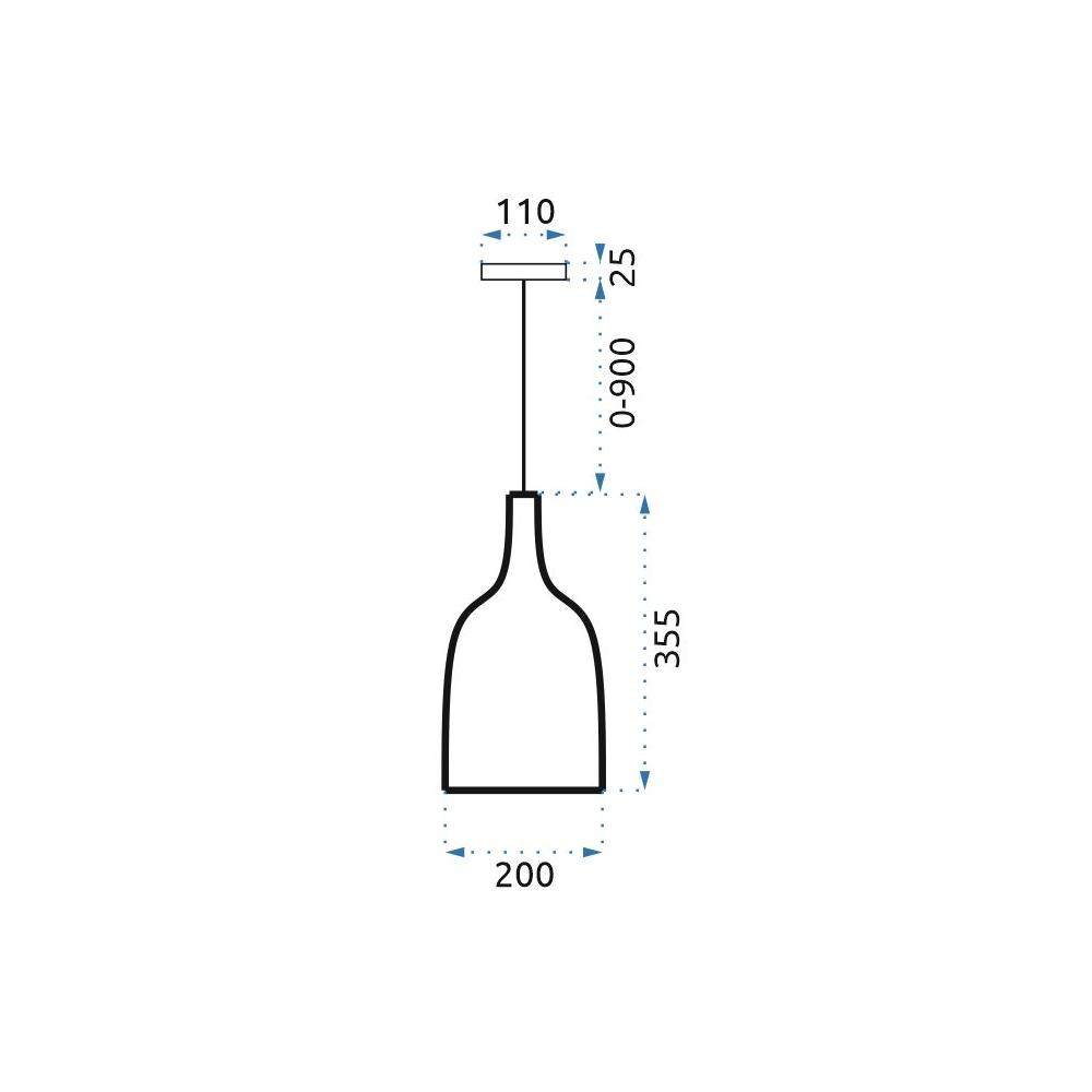 Hängelampe LOFT RIMINI RETRO