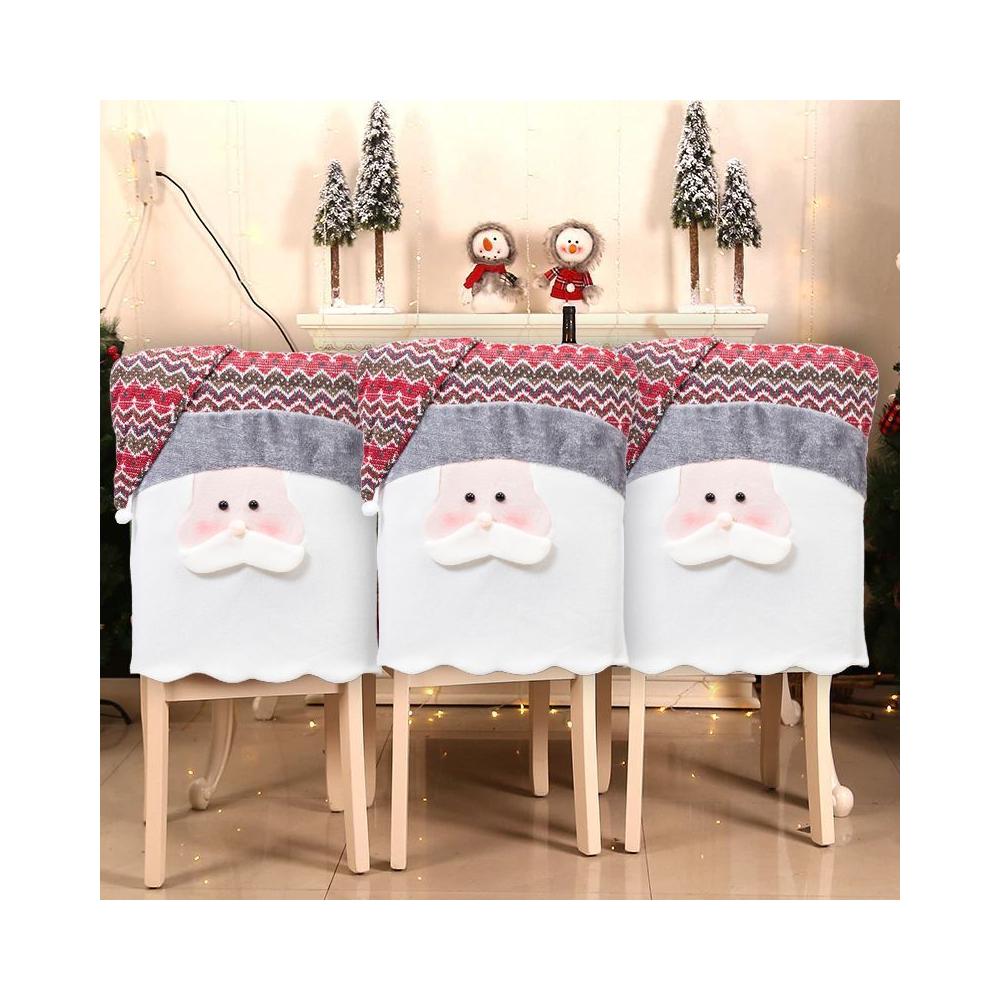 Pokrowiec na krzesło świąteczny YX22020 6 szt