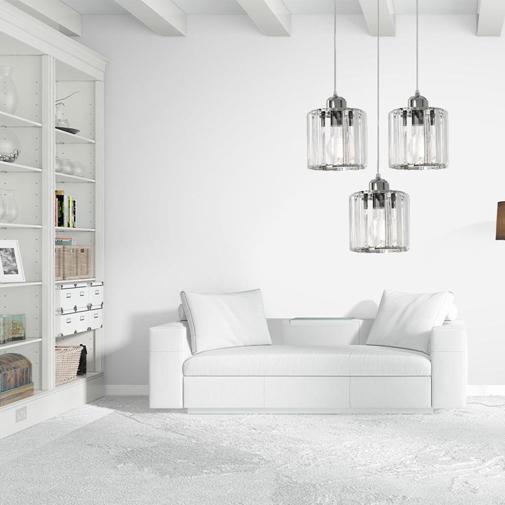 Deckenlampe Kristall Silver APP510-3CPR