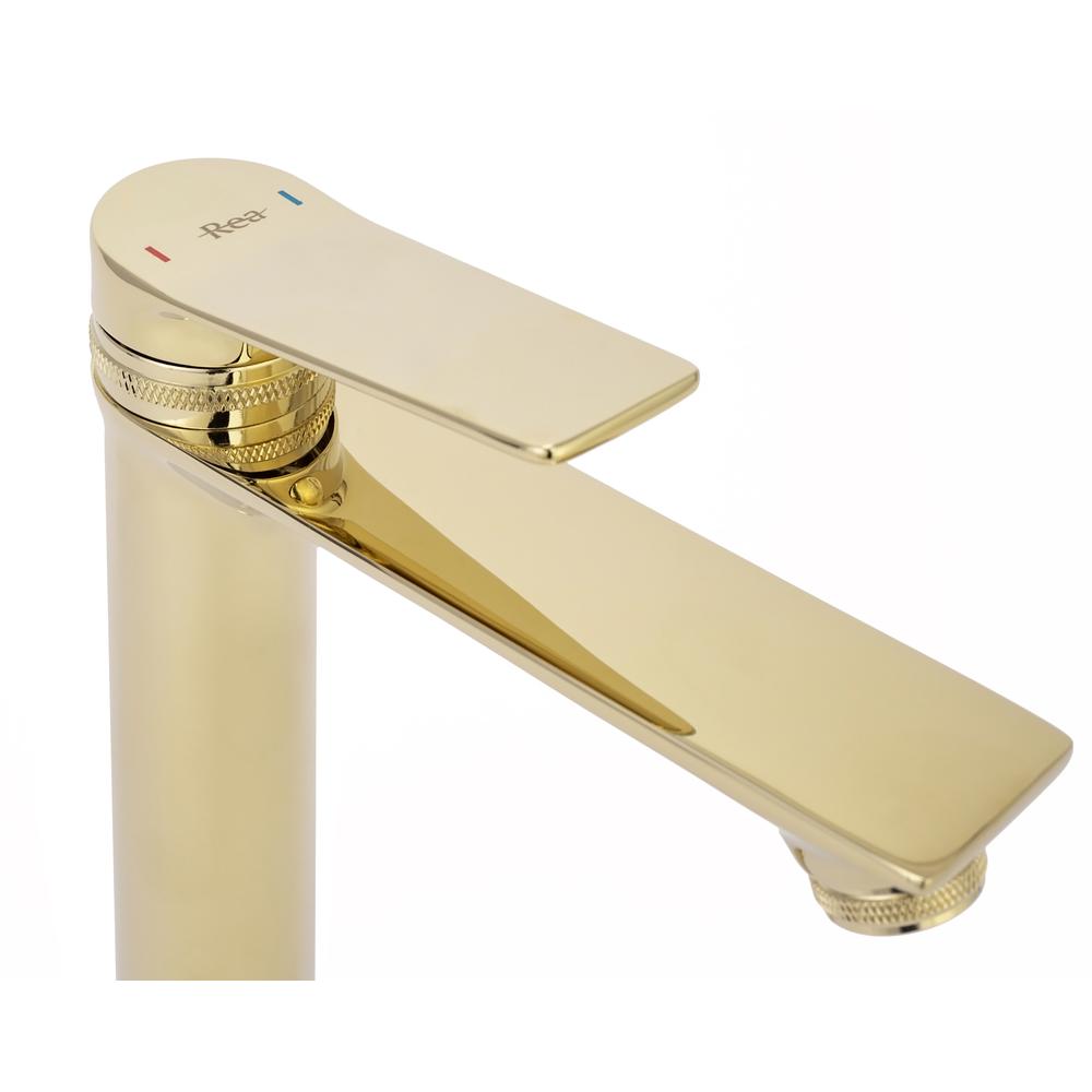 Waschbeckenarmatur Rea Viral Gold Low