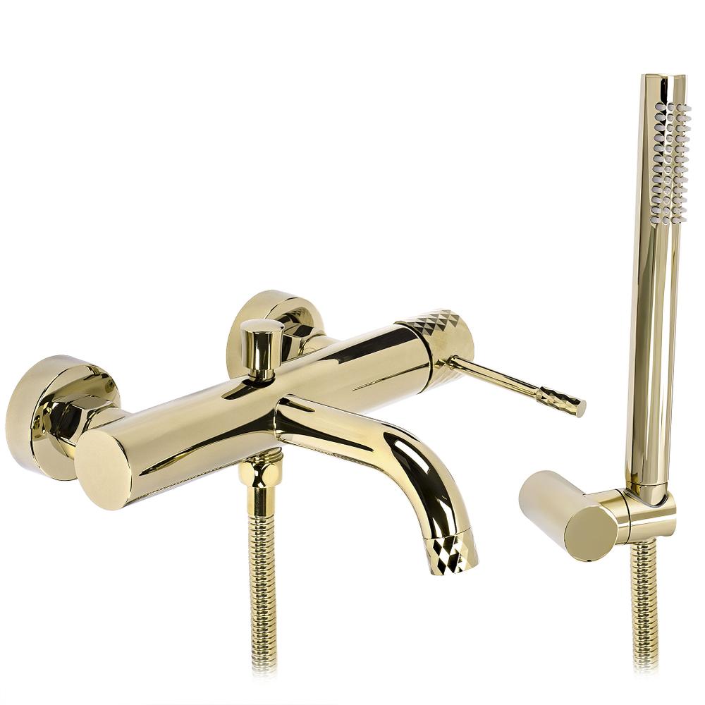 Bathroom faucet Rea Lungo Diamond Gold