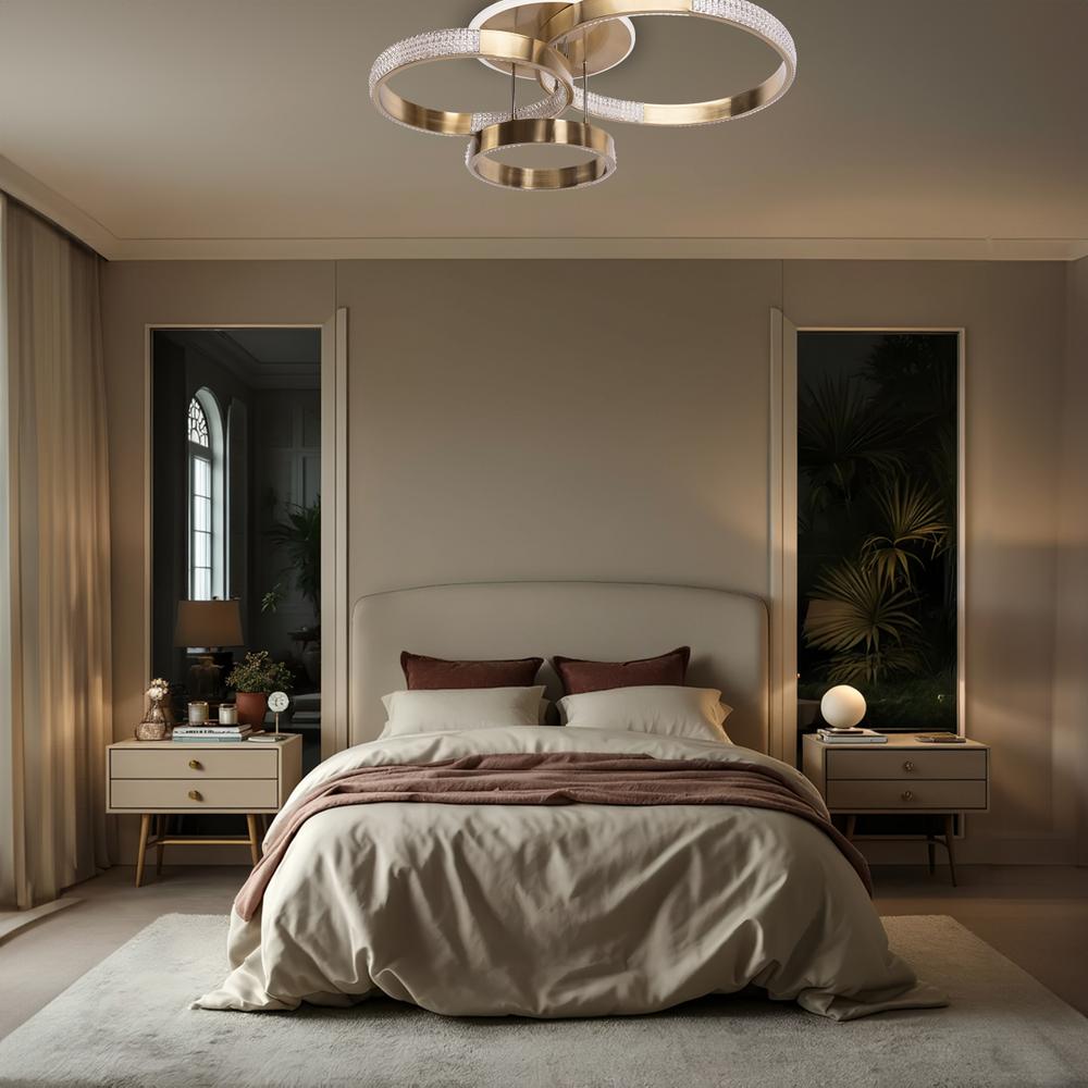 Lampe LED G004-C Brush Gold